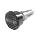 Capete de ghidon Highsider Wave, negru (pereche)