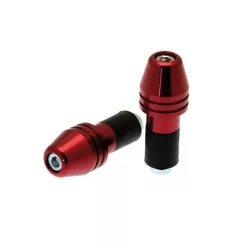 Capete ghidon Bihr Rocket Ø18mm roșii BE002R