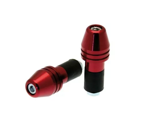 Capete ghidon Bihr Rocket Ø18mm roșii BE002R