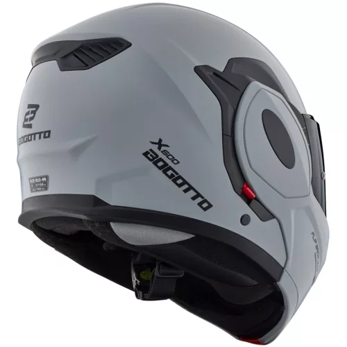 Casca Flip-back Bogotto FS-X600 gri mat