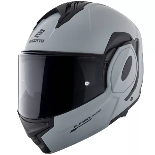 Casca Flip-back Bogotto FS-X600 gri mat