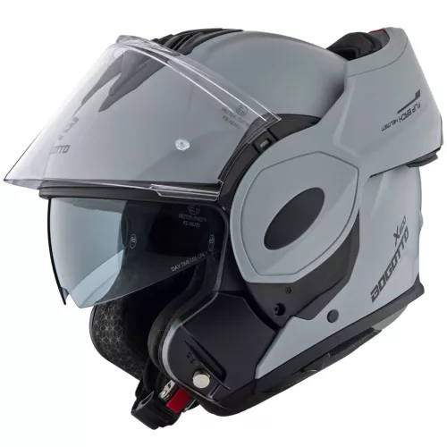 Casca Flip-back Bogotto FS-X600 gri mat