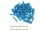 Conectori cap la cap termocontractabili Bihr 1,5–2,5 mm², albastru transparent (50 buc) BHT2