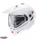 Casca /adventure Caberg Tourmax X SV alb metalic lucios Pinlock ready
