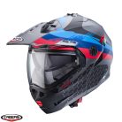 Casca Caberg Tourmax X SV Sarabe K9 gun metal (titanium)/negru/BMW colours mat