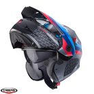 Casca Caberg Tourmax X SV Sarabe K9 gun metal (titanium)/negru/BMW colours mat