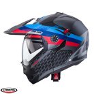 Casca Caberg Tourmax X SV Sarabe K9 gun metal (titanium)/negru/BMW colours mat