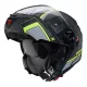 Casca Caberg Levo X Elite L6 negru/gri/galben fluor mat Pinlock ready