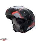 Casca Caberg Levo X Elite L7 negru/gri/rosu fluor mat