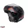 Casca Caberg Levo X Elite L7 negru/gri/rosu fluor mat Pinlock ready
