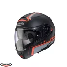 Casca Caberg Levo X Elite L7 negru/gri/rosu fluor mat Pinlock ready