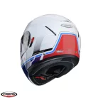 Casca Caberg Levo X Elite O5 alb/albastru/rosu lucios Pinlock ready