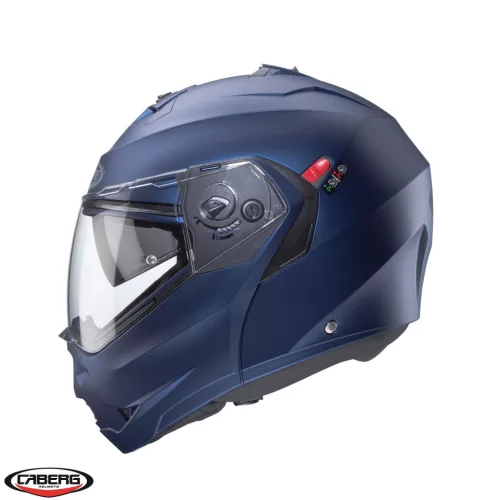Casca Caberg Duke X SV albastru mat Yama Pinlock ready