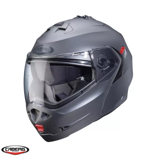 Casca Caberg Duke X SV gun metal mat Pinlock ready
