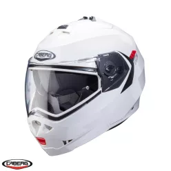 Casca Caberg Duke X SV alb metalic lucios Pinlock ready