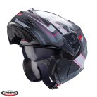 Casca Caberg Duke X SV Tour G5 negru/fuchsia /antracit mat Pinlock ready - lentila Pinlock inclusa - Negru/fuchsia/antracit mat