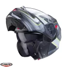 Casca Caberg Duke X SV Tour I5 negru/galben fluor/antracit mat Pinlock ready