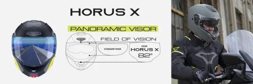 Casca Caberg Horus X albastru mat Pinlock ready