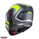 Casca Caberg Horus X Road L1 gun metal /negru/galben fluor mat Pinlock ready