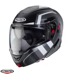   Casca Caberg Horus X Road M4 negru/gun metal /alb mat Pinlock ready