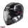 Casca Caberg Horus X Road M4 negru/gun metal /alb mat Pinlock ready