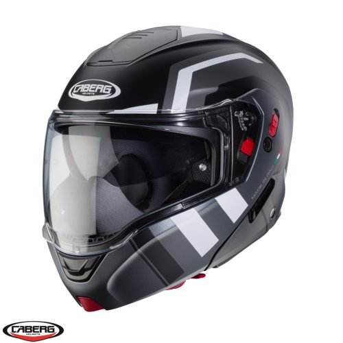 Casca Caberg Horus X Road M4 negru/gun metal