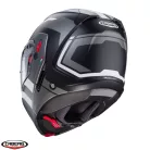 Casca Caberg Horus X Road M4 negru/gun metal /alb mat Pinlock ready
