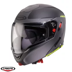   Casca Caberg Horus X Ray L6 negru/gri/galben fluor mat Pinlock ready