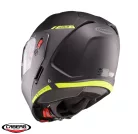 Casca Caberg Horus X Ray L6 negru/gri/galben fluor mat Pinlock ready