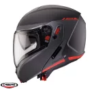Casca Caberg Horus X Ray L7 negru/gri/rosu fluor mat Pinlock ready