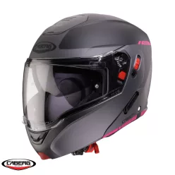   Casca Caberg Horus X Ray L9 negru/gri/fuchsia mat Pinlock ready