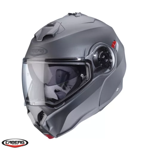 Casca Caberg Duke Evo SV gun metal mat Pinlock ready