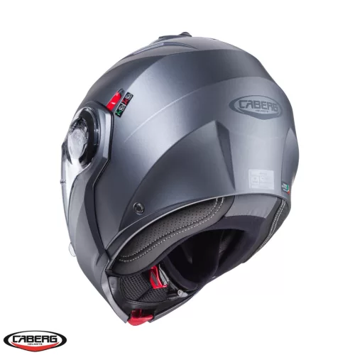 Casca Caberg Duke Evo SV gun metal mat Pinlock ready