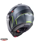 Casca Caberg Duke Evo Move L1 SV gun metal /negru/galben fluor mat Pinlock ready