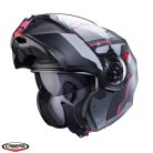 Casca Caberg Duke Evo Move M1 SV gun metal /negru/fuchsia mat Pinlock ready – lentila Pinlock inclusa