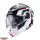 Casca Caberg Duke Evo Move M3 SV negru/alb/rosu lucios Pinlock ready