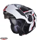 Casca Caberg Duke Evo Move M3 SV negru/alb/rosu lucios Pinlock ready