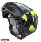 Casca Caberg Duke Evo SV Indy L1 gun metal /galben fluor/negru mat Pinlock ready