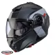 Casca Caberg Duke Evo SV Indy P7 SV negru/gun metal /gri mat Pinlock ready