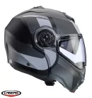 Casca Caberg Duke Evo SV Indy P7 SV negru/gun metal /gri mat Pinlock ready