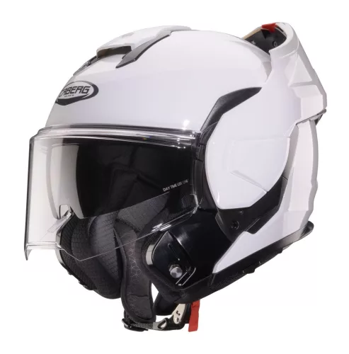 Casca Caberg Trip SV A1 alb lucios Pinlock ready