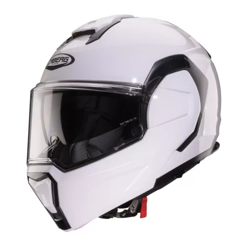 Casca Caberg Trip SV A1 alb lucios Pinlock ready