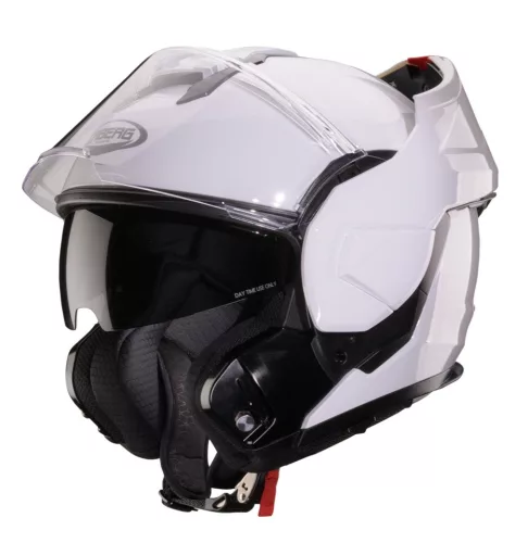 Casca Caberg Trip SV A1 alb lucios Pinlock ready