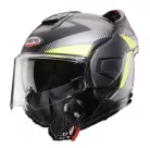 Casca Caberg Trip SV Lunar L6 negru/gri/galben fluor mat Pinlock ready