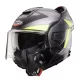 Casca Caberg Trip SV Lunar L6 negru/gri/galben fluor mat Pinlock ready