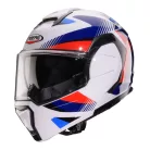 Casca Caberg Trip SV Lunar O5 alb/rosu/albastru lucios Pinlock ready