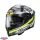 Casca Caberg Avalon X SV Kira L6 negru/gri/galben fluor mat Pinlock ready