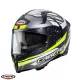 Casca Caberg Avalon X SV Kira L6 negru/gri/galben fluor mat Pinlock ready
