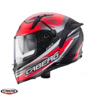 Casca Caberg Avalon X SV Kira L7 negru/gri/rosu fluor mat Pinlock ready