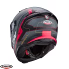 Casca Caberg Avalon X SV Optic L7 negru/gri/rosu mat Pinlock ready